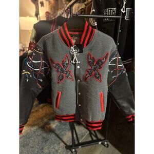 NWT SZ S - Brand X Terminator Varsity Jacket